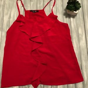 Forever 21 Red Strappy Blouse